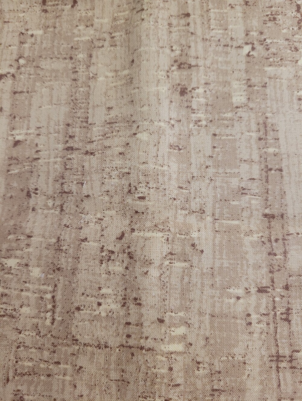Windham Fabrics Sewing Fabric Cork Print # 51061 55" X 29" (1091)